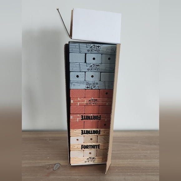 🧱🎮 Jenga: Fortnite Edition – Multicolor Tower Game Classic Stacking Video Game - Picture 8 of 16